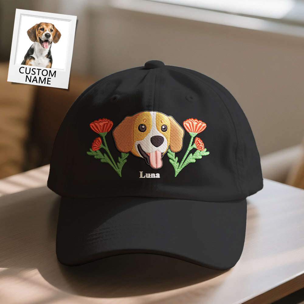 Personalized Dog Name Baseball Cap