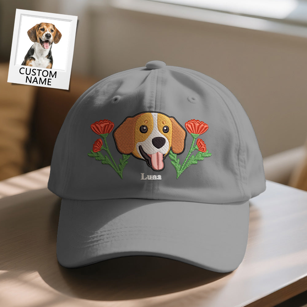 Personalized Dog Name Baseball Cap