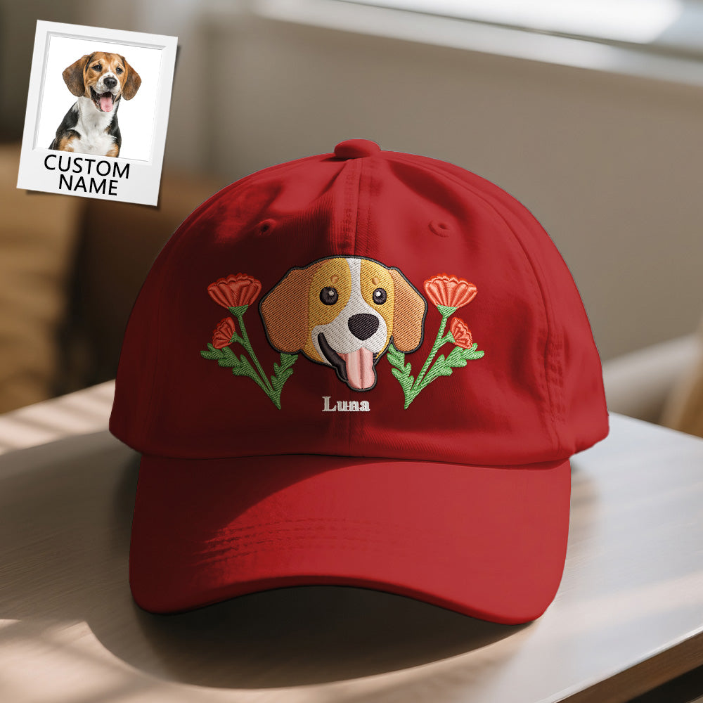 Personalized Dog Name Baseball Cap