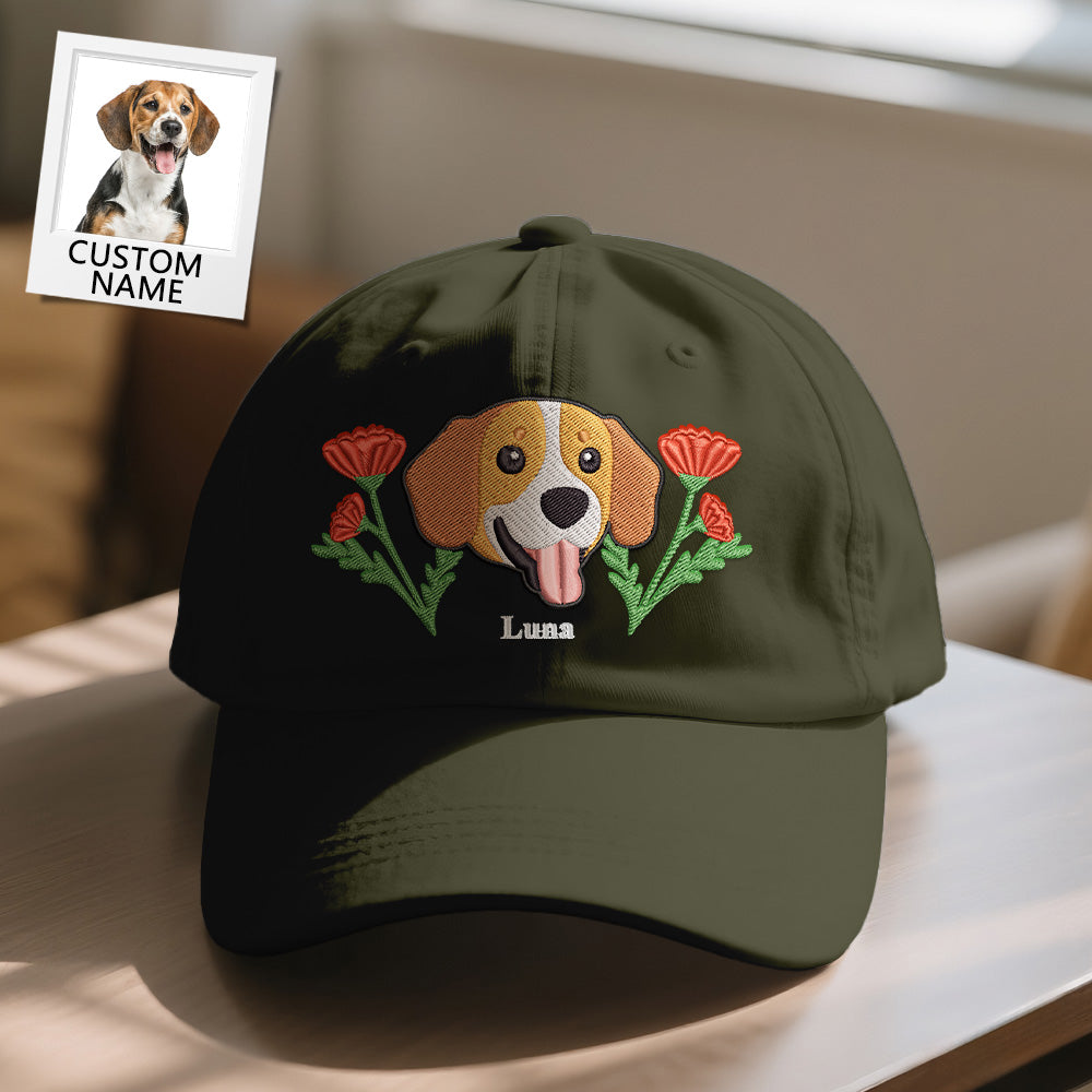Personalized Dog Name Baseball Cap