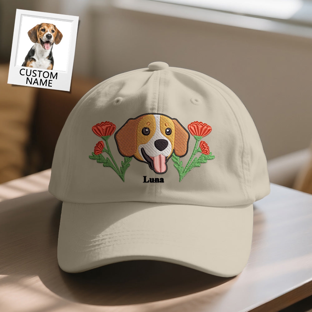 Personalized Dog Name Baseball Cap