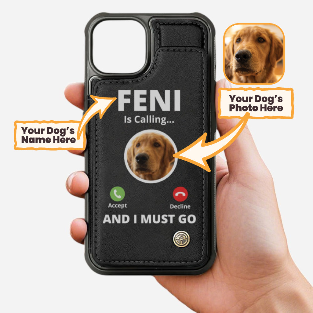 Brynn - Personalized  Leather Wallet Case  for iPhone & Samsung