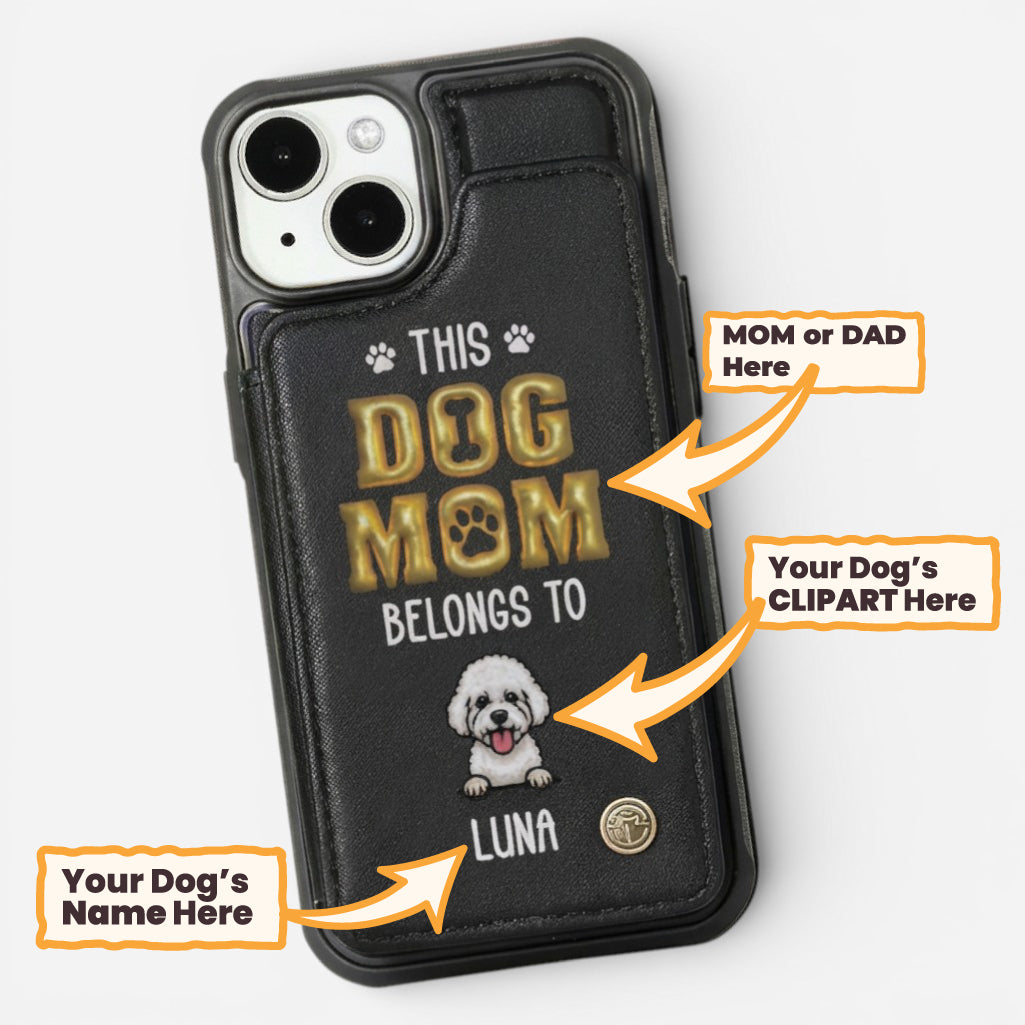 Gyro - Personalized  Leather Wallet Case  for iPhone & Samsung