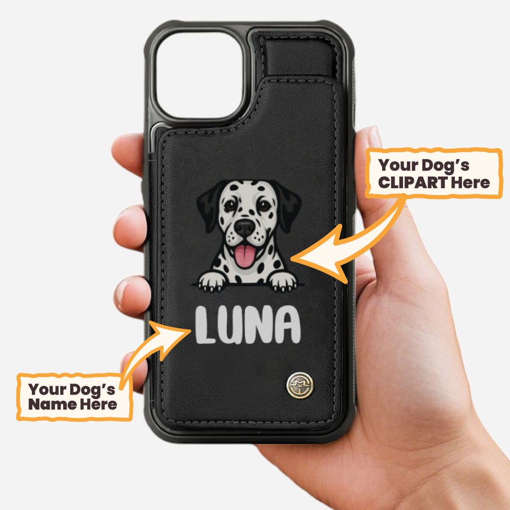 Prim - Personalized  Leather Wallet Case  for iPhone & Samsung