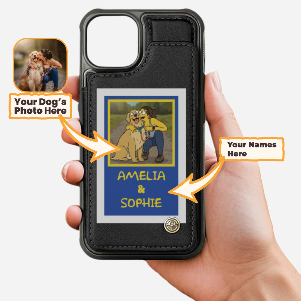 Albik - Personalized  Leather Wallet Case  for iPhone & Samsung