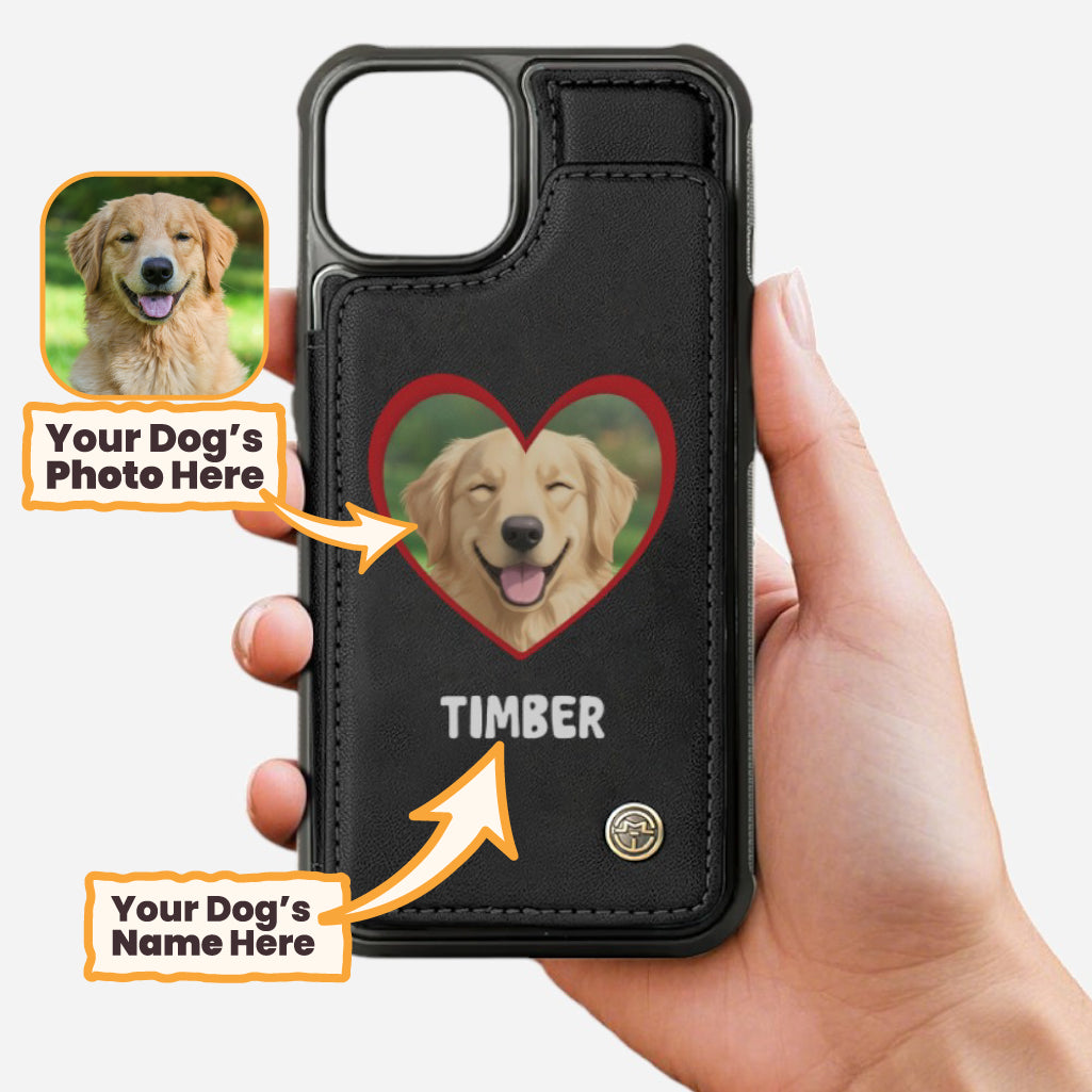Sunny - Personalized  Leather Wallet Case  for iPhone & Samsung