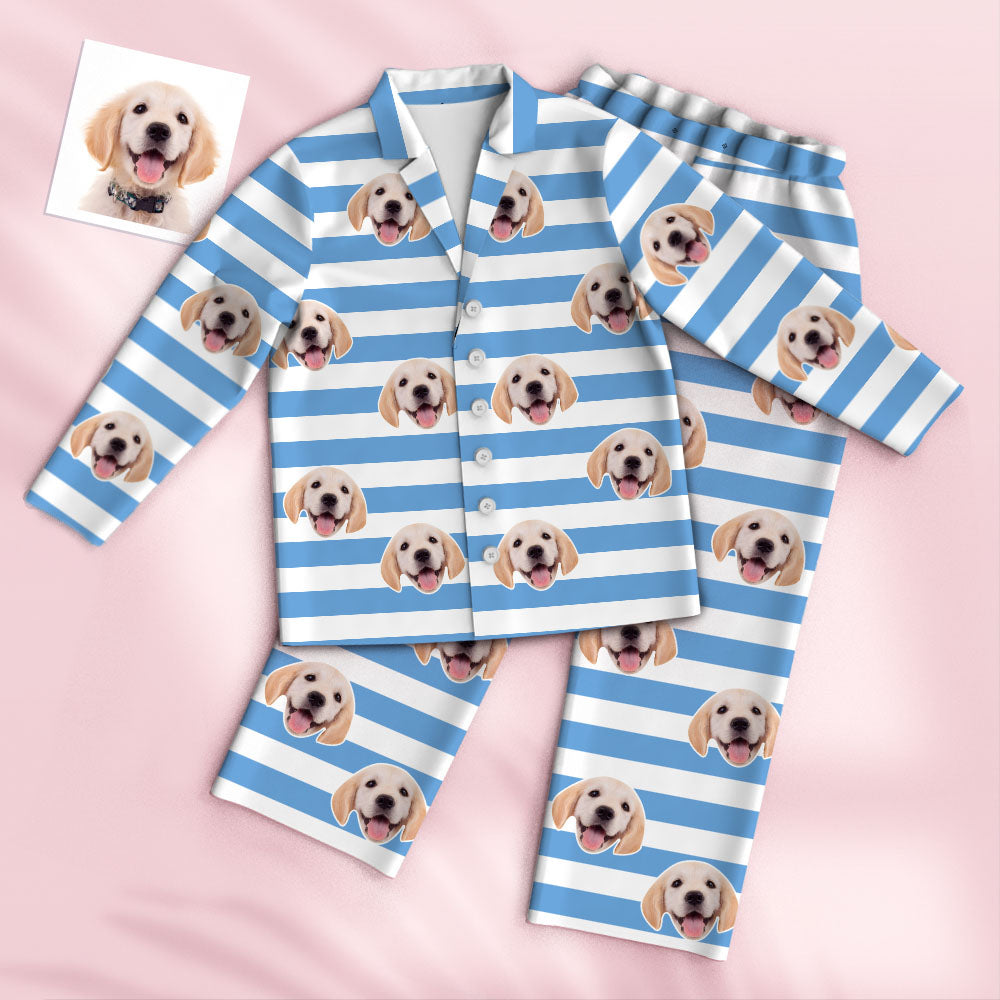 Custom Dog Face Pajamas – Personalized Loungewear for Men & Women
