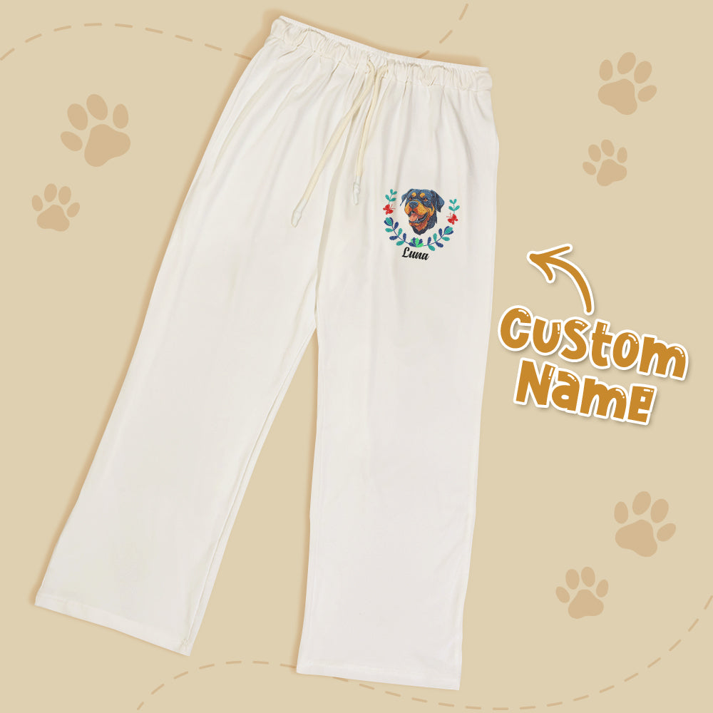 Personalized Dog Name Lounge Pants