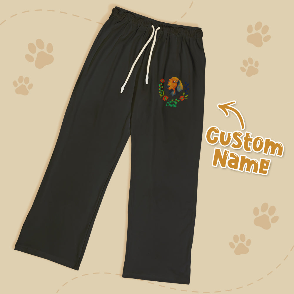 Personalized Dog Name Lounge Pants