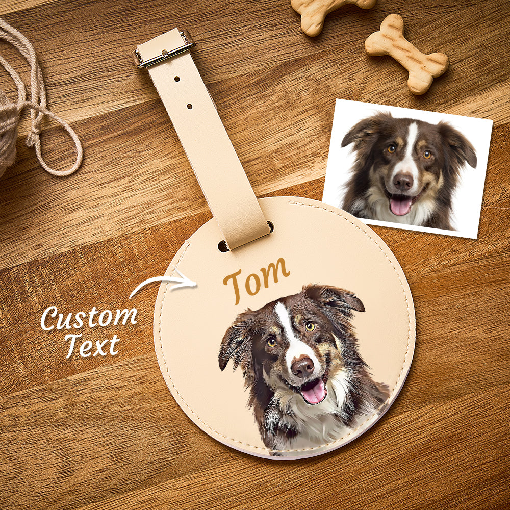 Personalized Dog Portrait Cotton Tea Towel – Unique Gift for Dog Lovers