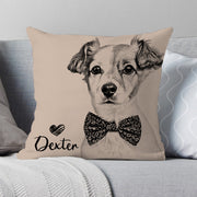 Personalized Dog Photo Pillow – Custom Dog Lover Gift