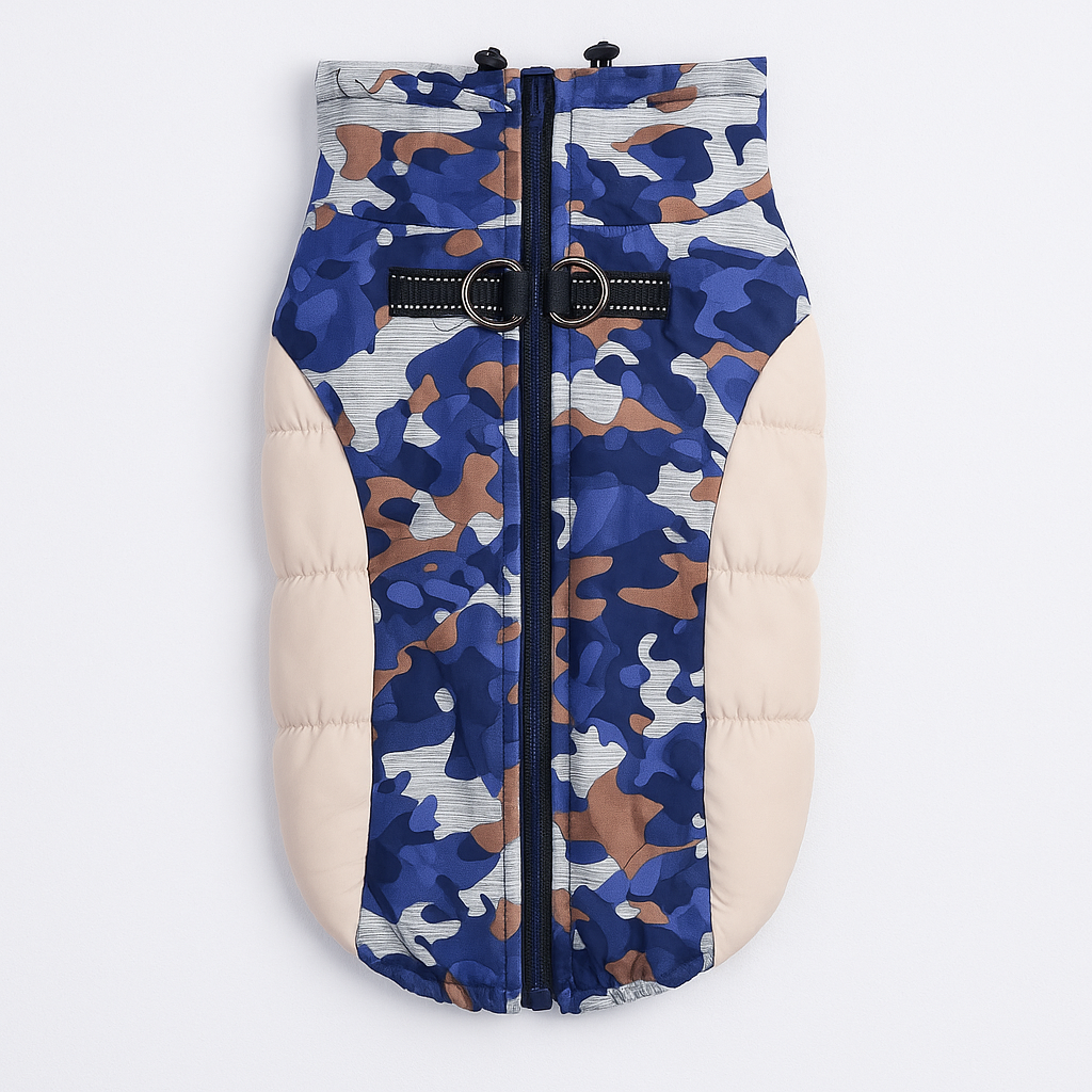 Camo Cotton Dog Coat
