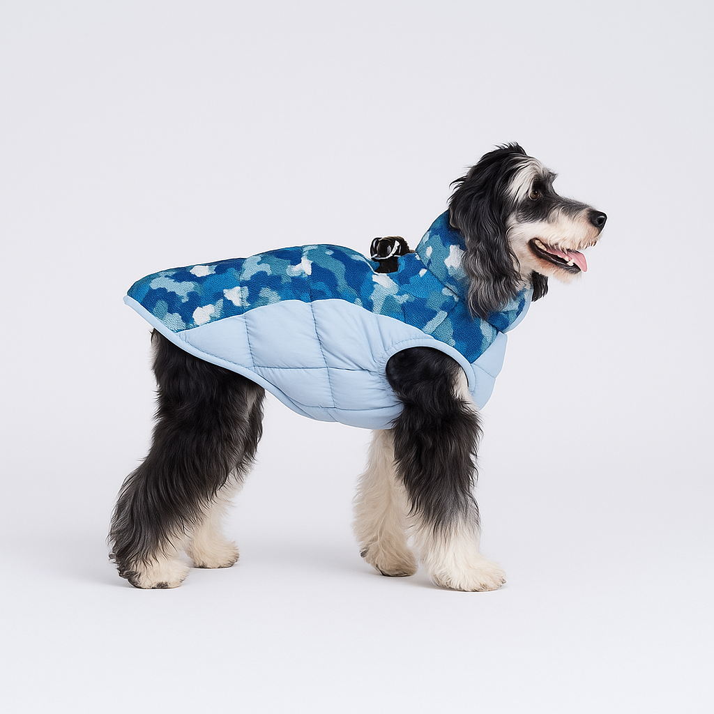 Camo Cotton Dog Coat