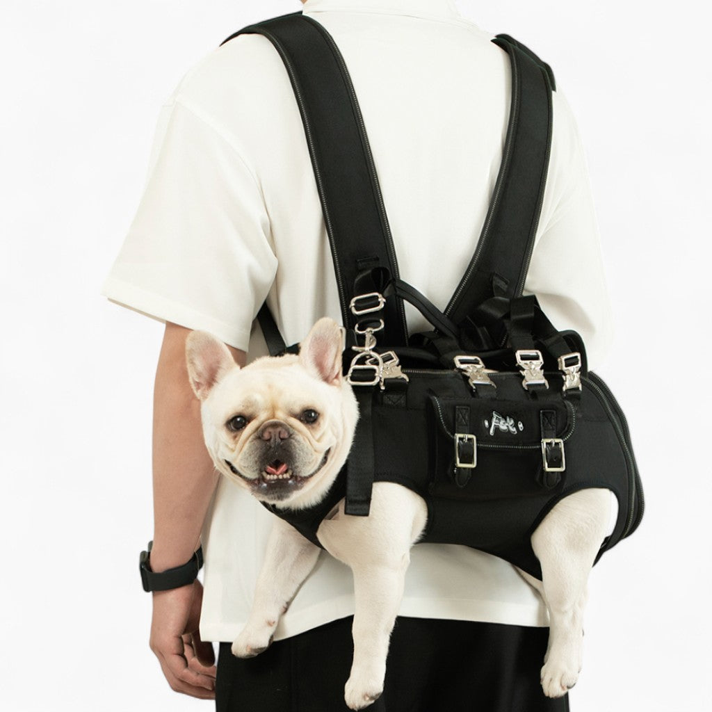 CarryPaw™ Side Carry Dog Backpack – Travel Made Easy