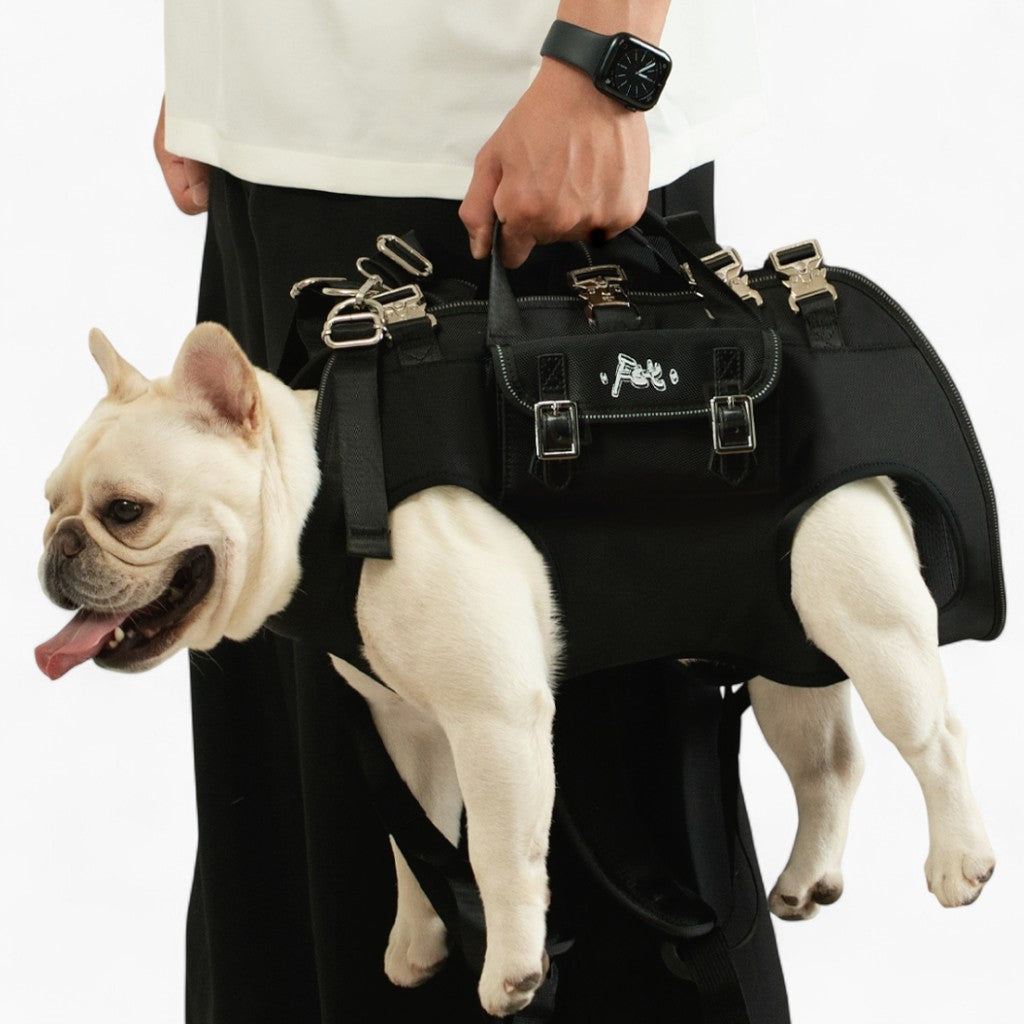 CarryPaw™ Side Carry Dog Backpack – Travel Made Easy