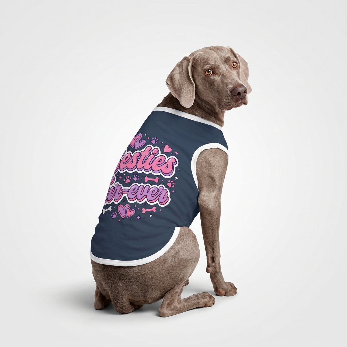 Besties Fur-ever Big Dog Shirt