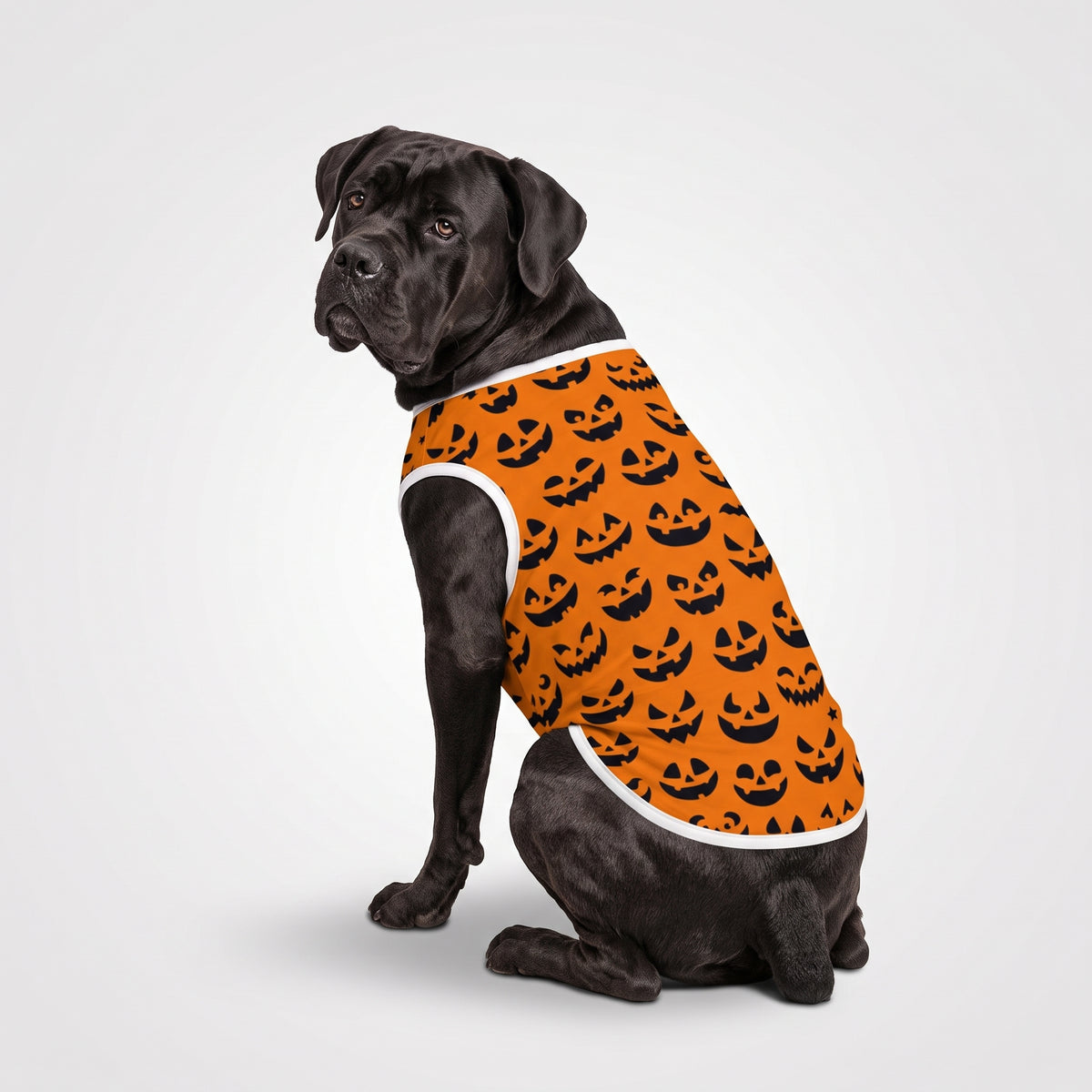 Spooky Jack-O'-Lantern Big Dog Shirt