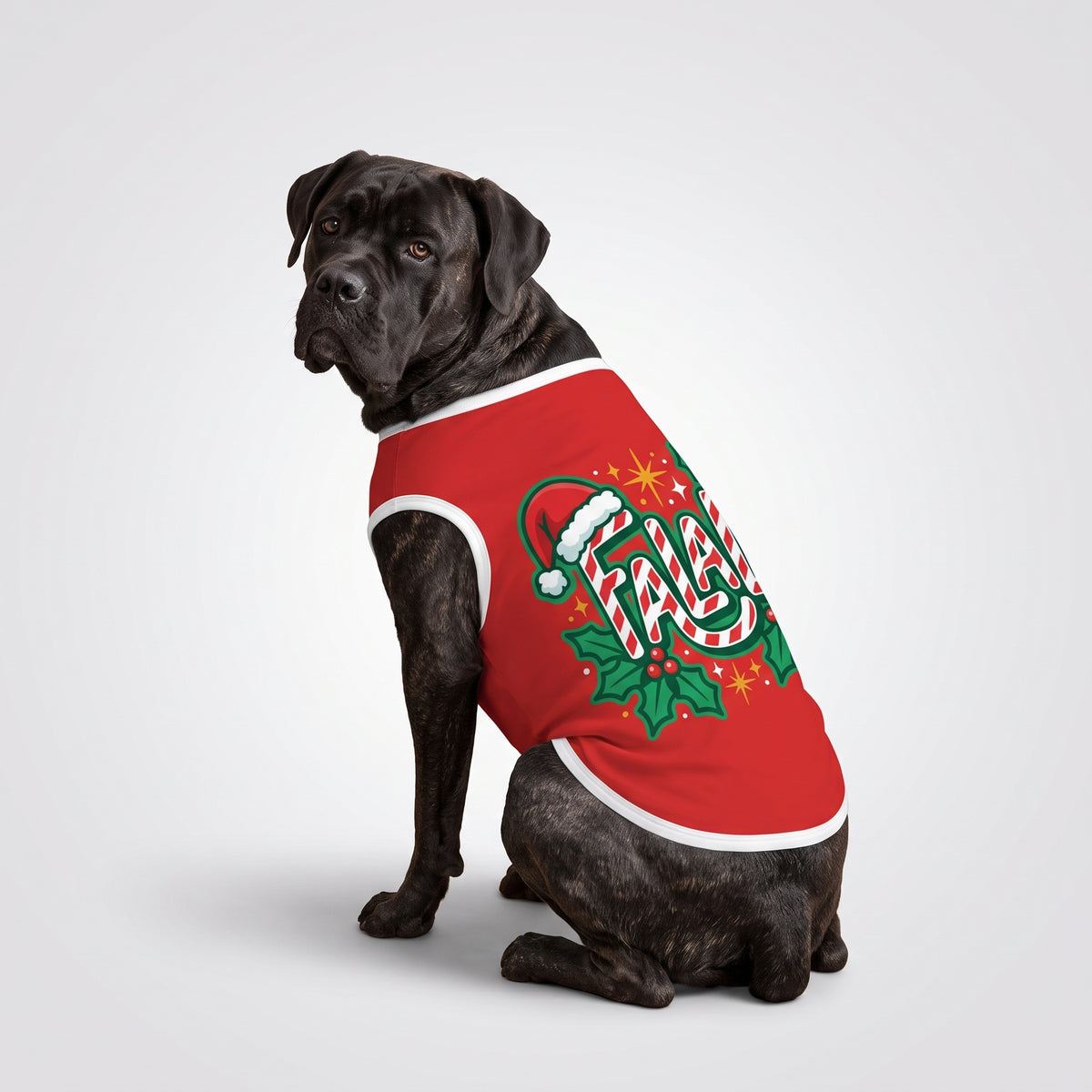 Fa La La Big Dog Shirt