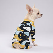 Sleepy Moon Boy Dog Pajamas for Small and Big Dogs
