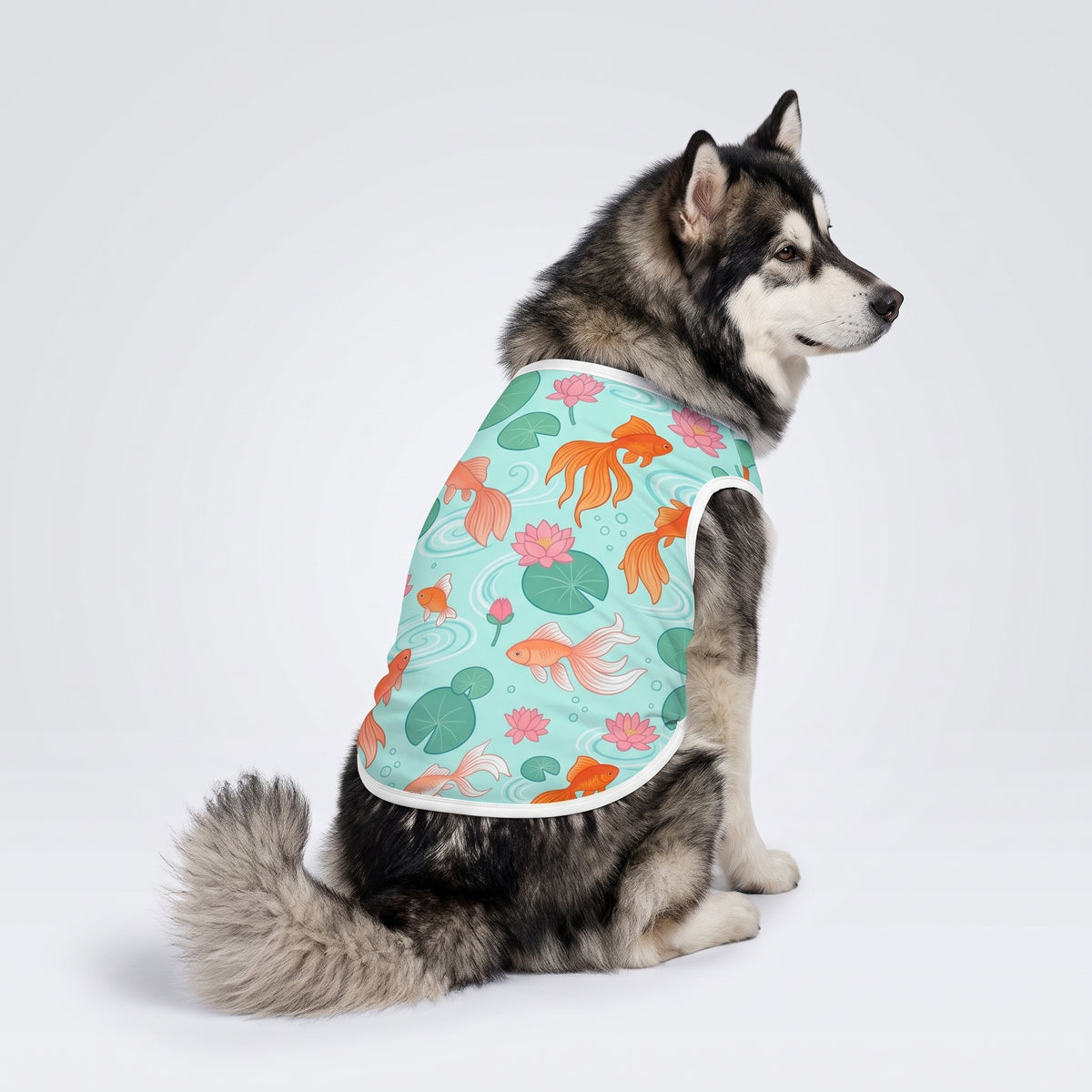 Goldfish Pond Big Dog Shirt