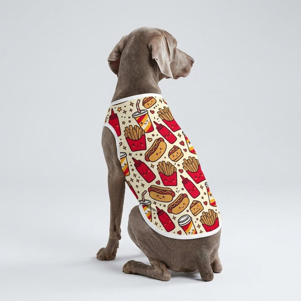 Fast Food Friends Big Dog Shirt