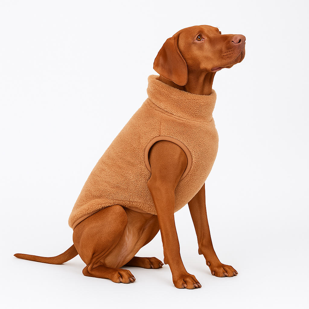 Cotton Dog Turtleneck Coat