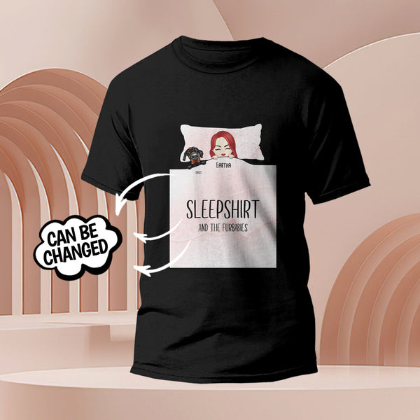 Custom Dog Photo T-Shirt – Personalized Printed Gift for Dog Lovers