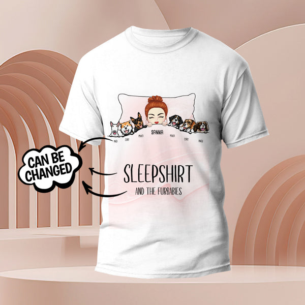Custom Dog Photo T-Shirt – Personalized Printed Gift for Dog Lovers