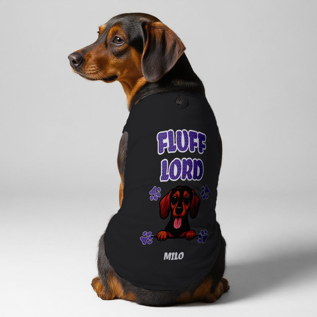 Fluff Lady – Personalized Shirt with Your Dog’s Name and Breed – Dog Shirt