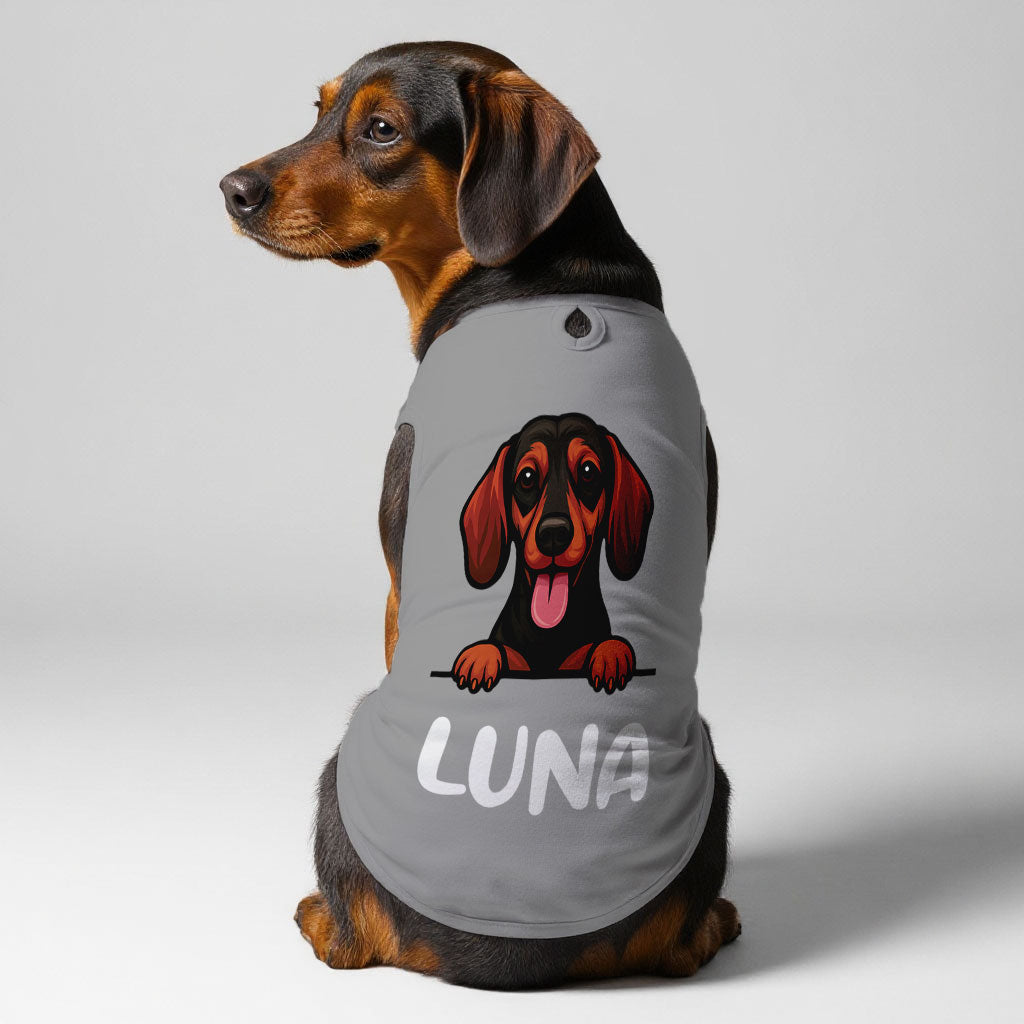 Milo – Personalized Shirt with Your Dog’s Name and Breed – Dog Shirt