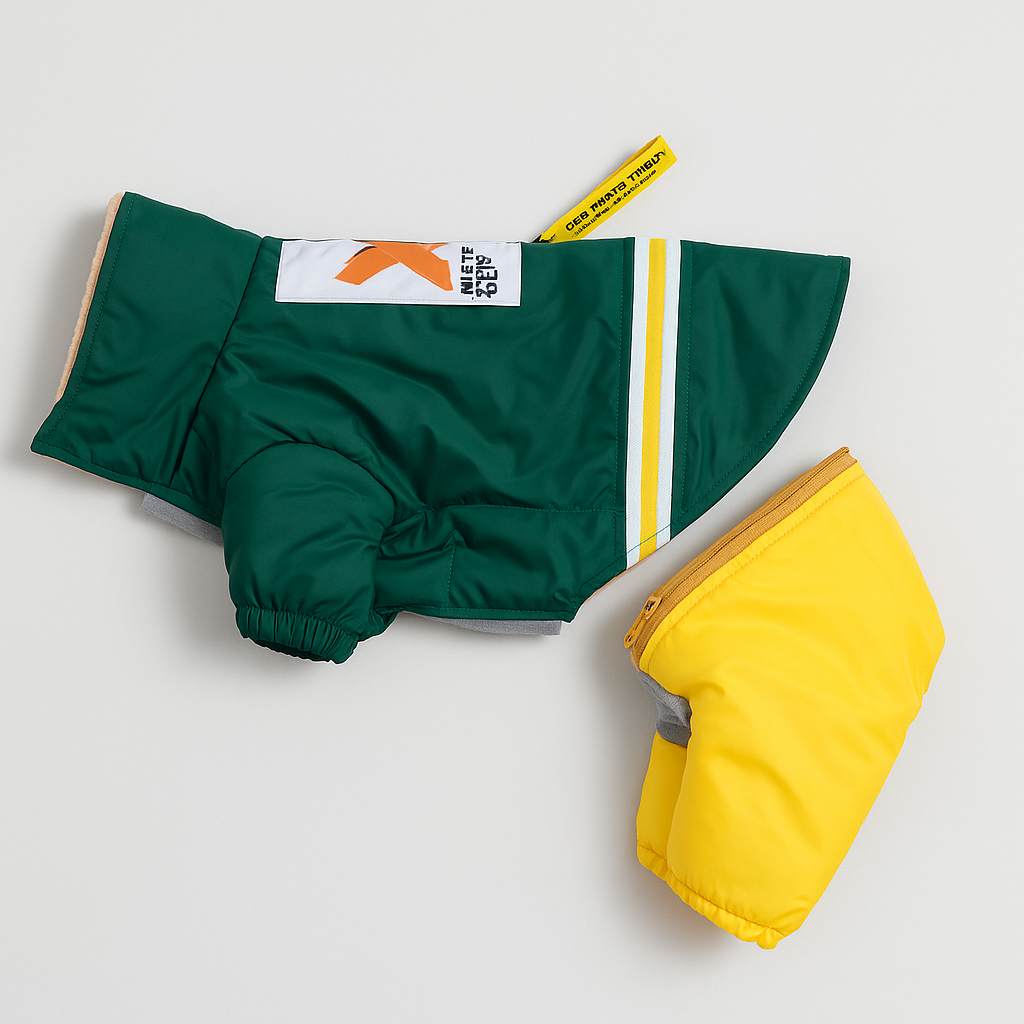 Detachable Dog Cotton Coat