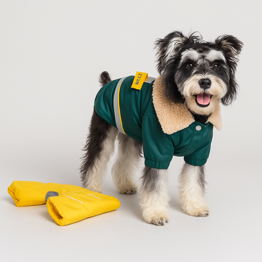 Detachable Dog Cotton Coat