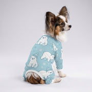 Winter Polar Bear Boy Dog Pajamas for Small and Big Dogs