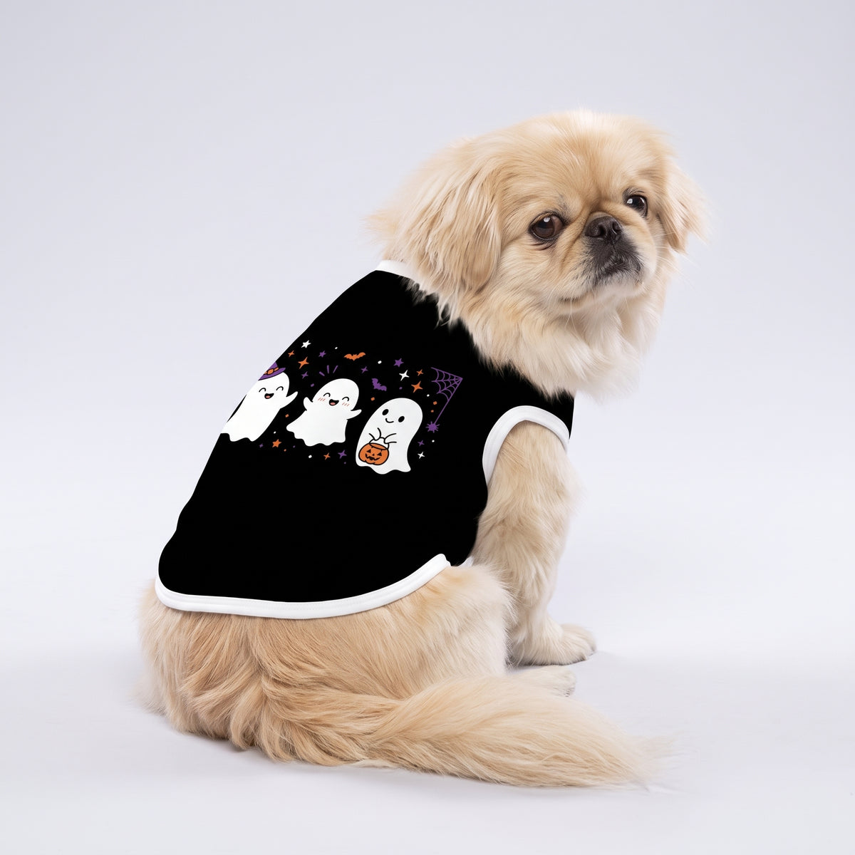 Cute Halloween Ghosts Small Dog Shirt