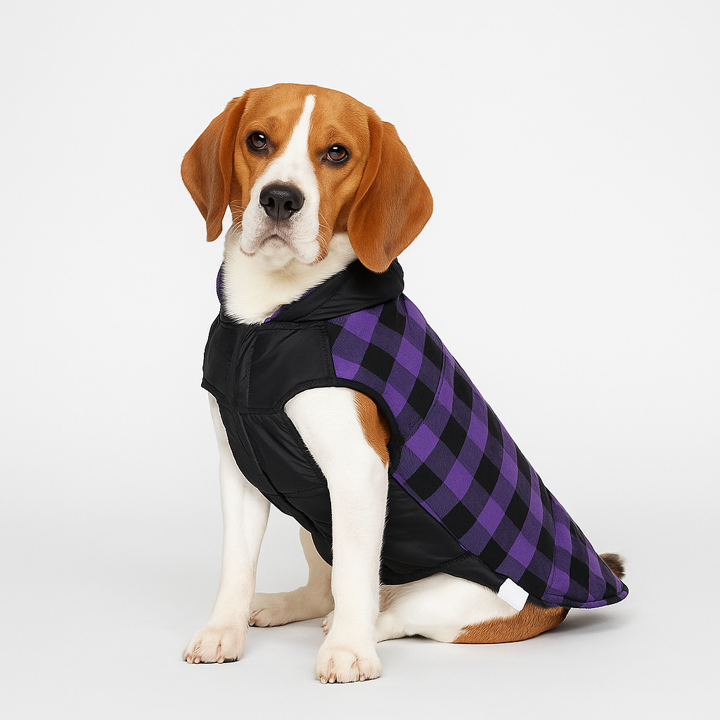 Double-Sided Windproof Dog Coat