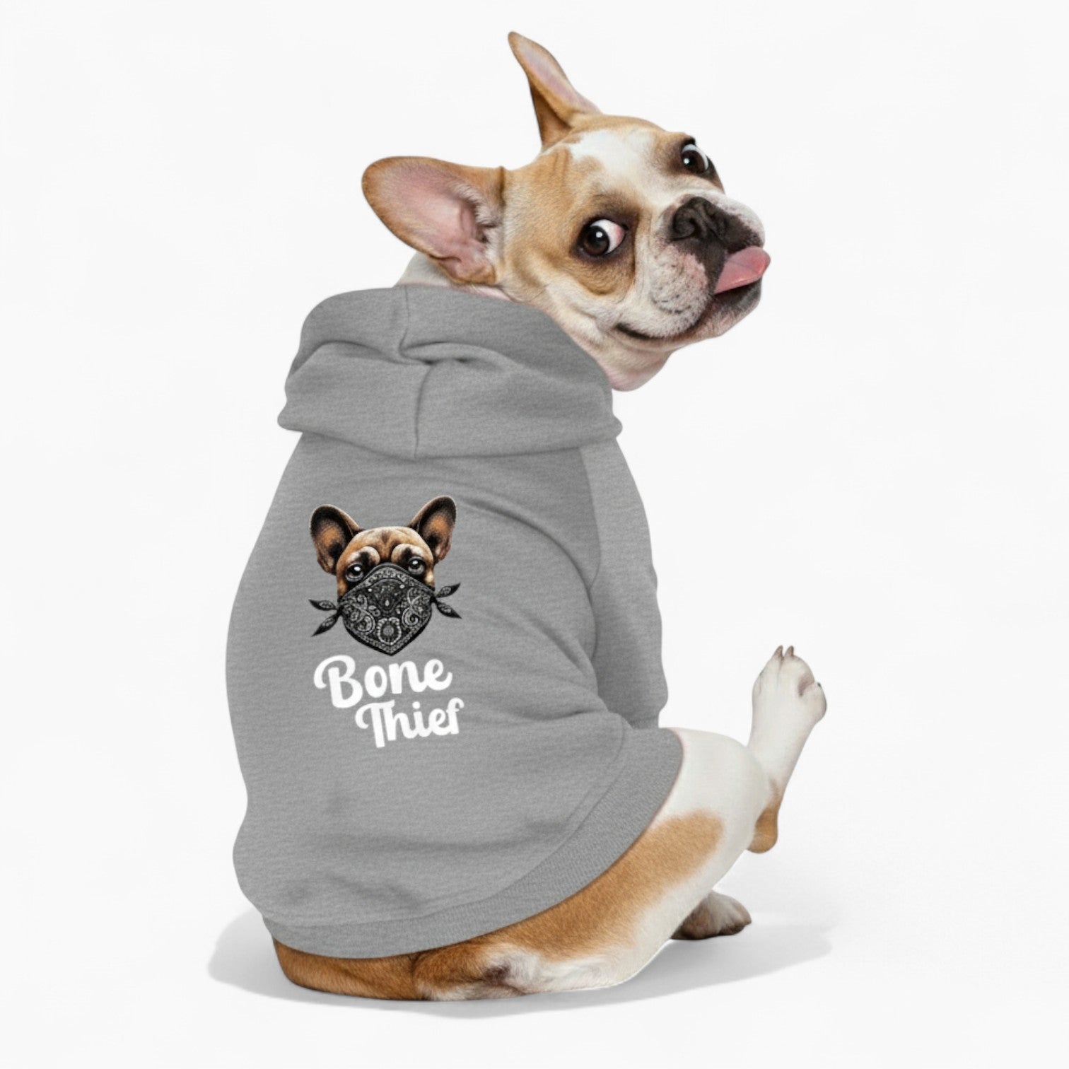 Peanut - French Bulldog Dog Hoodie