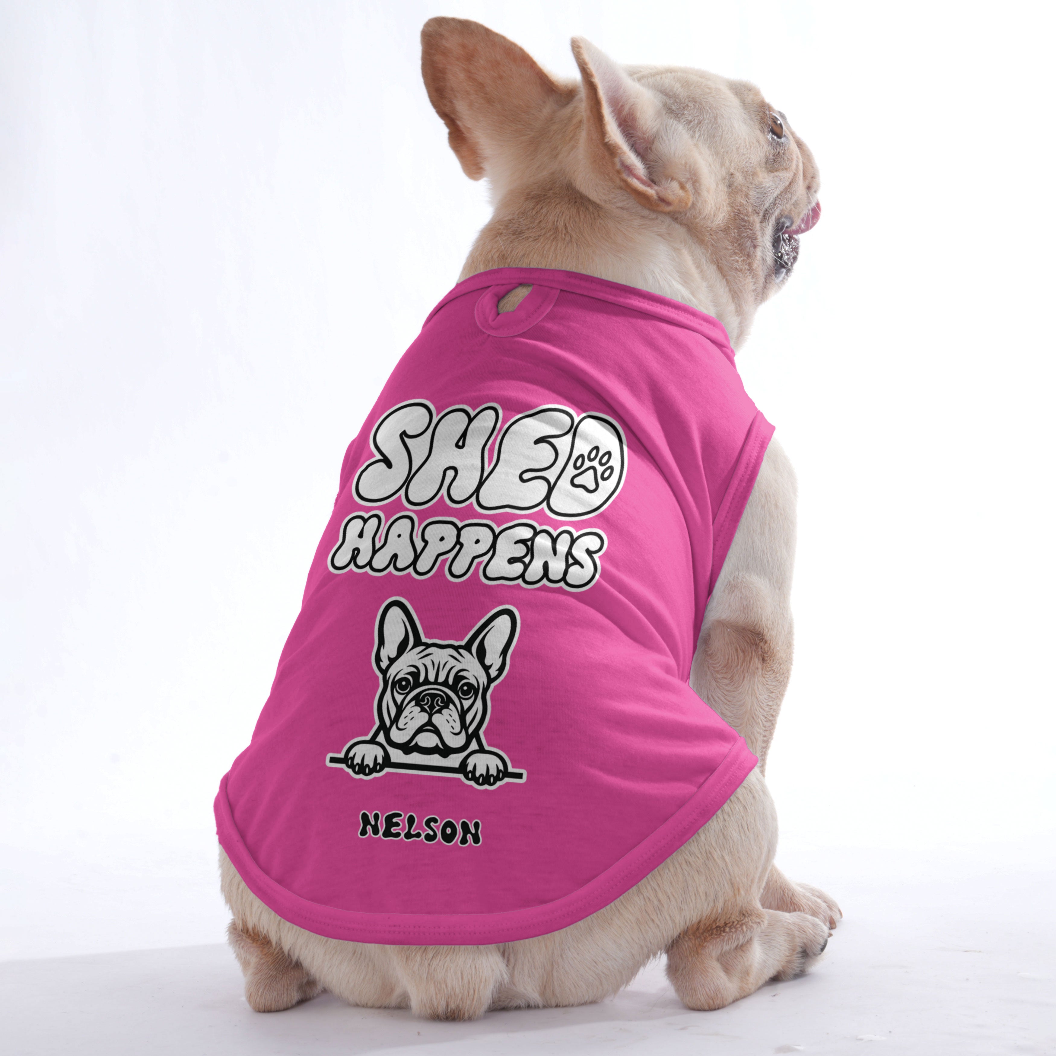 Shed Happens – Personalized Shirt with Your Dog’s Name and Breed – Dog Shirt