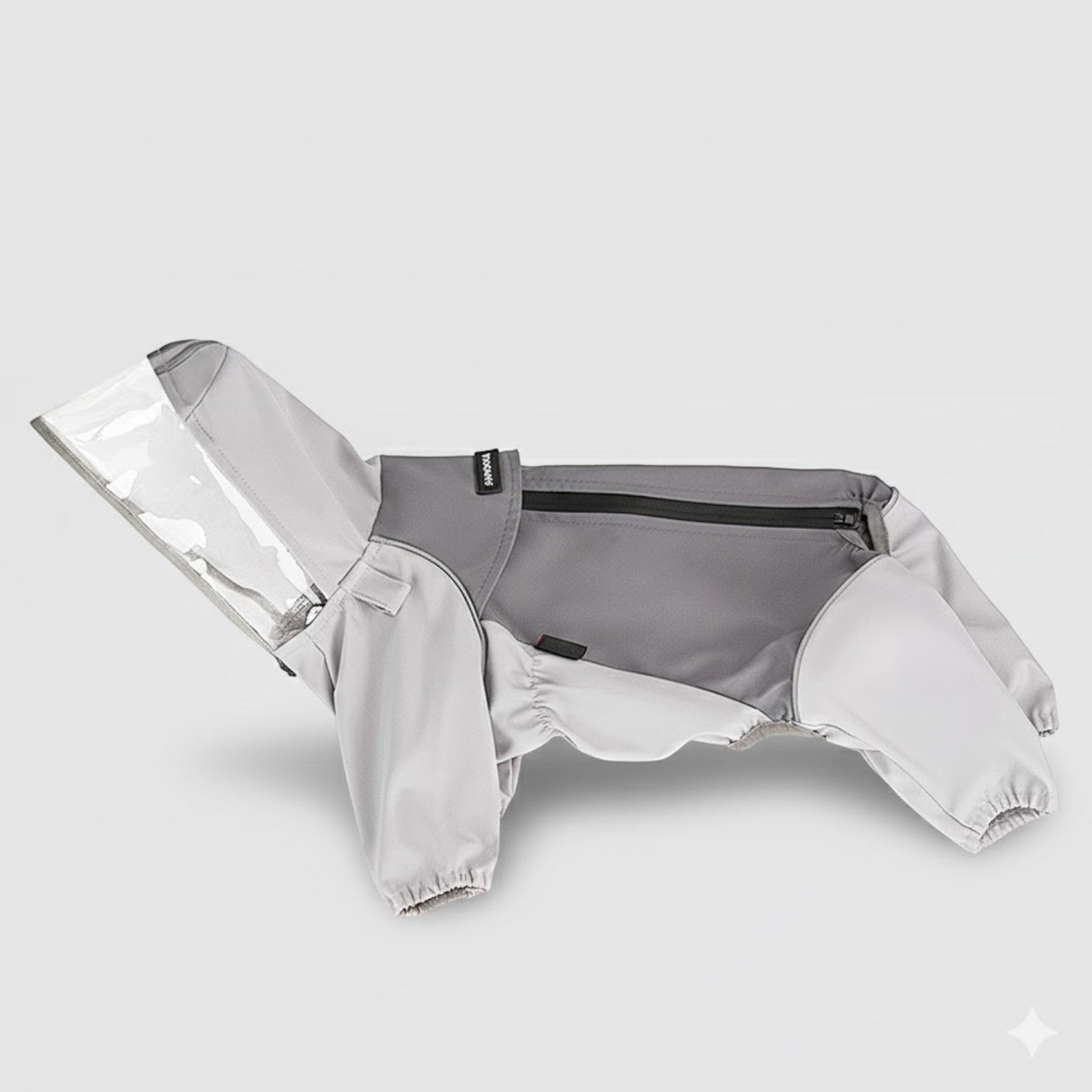 Full Body Dog Raincoat with Boots and Rope