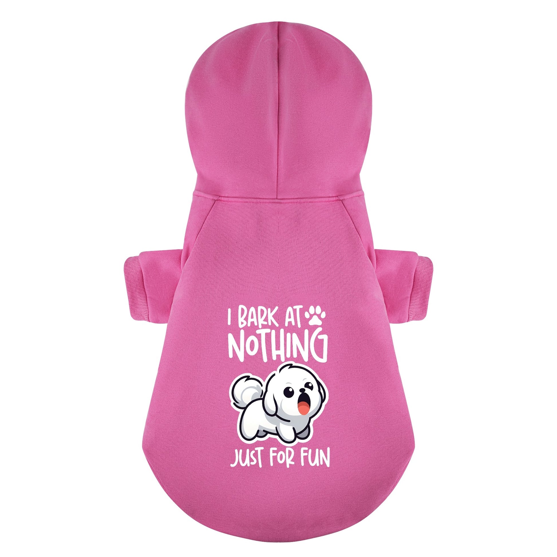 Funny Maltese dog hoodie outfit