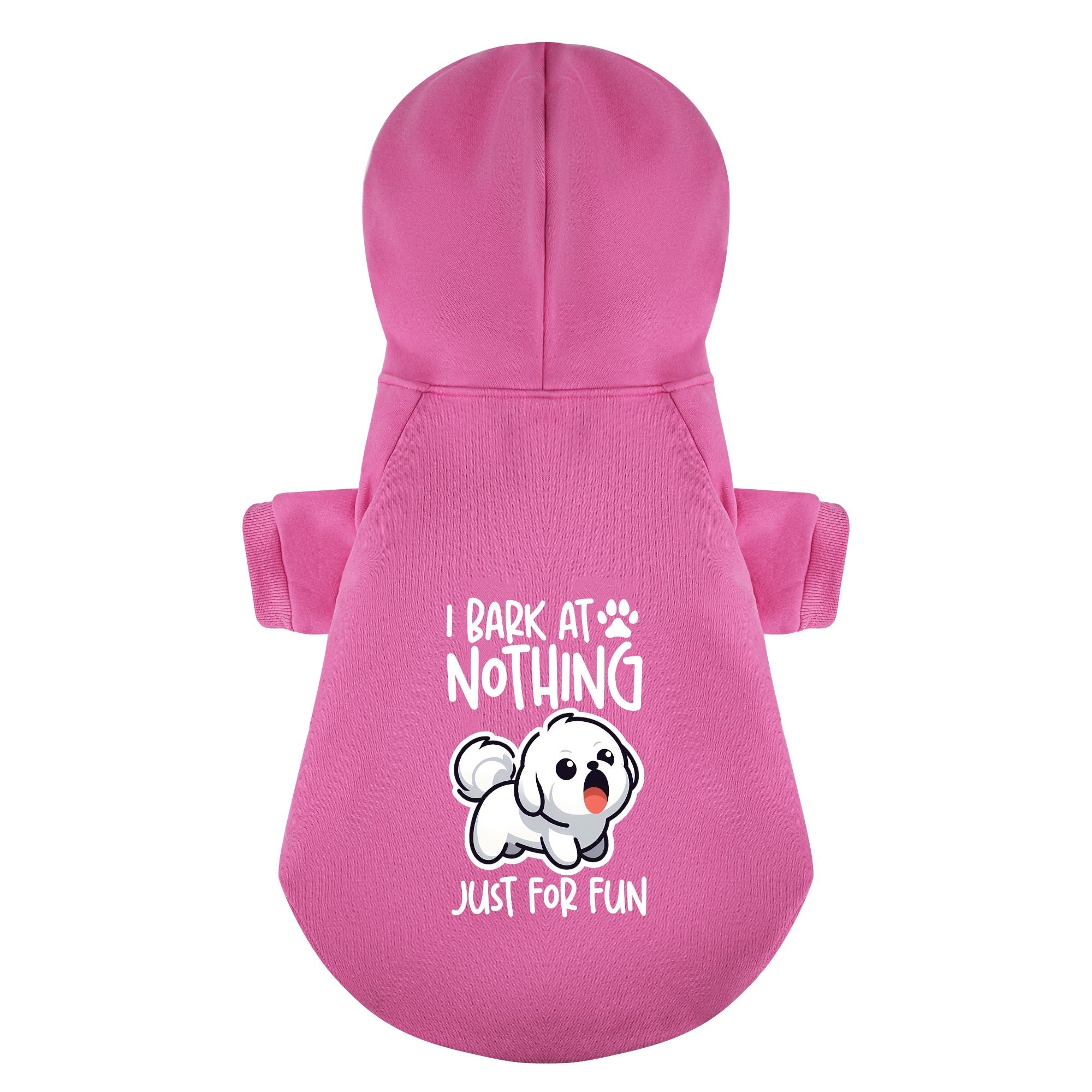 Funny Maltese dog hoodie outfit