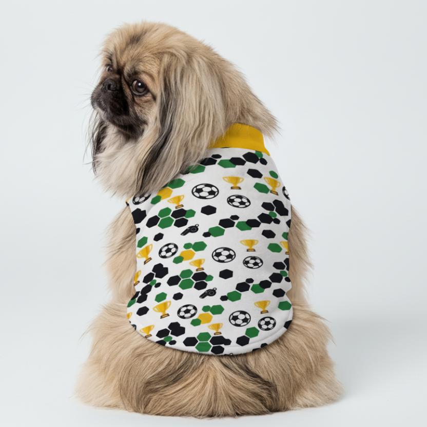 Soccer Champion Small Dog Fleece Vest