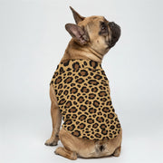 Leopard Print Small Dog Fleece Vest