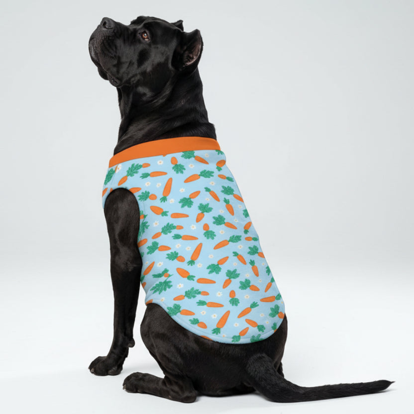 Fresh Carrot Big Dog Fleece Vest