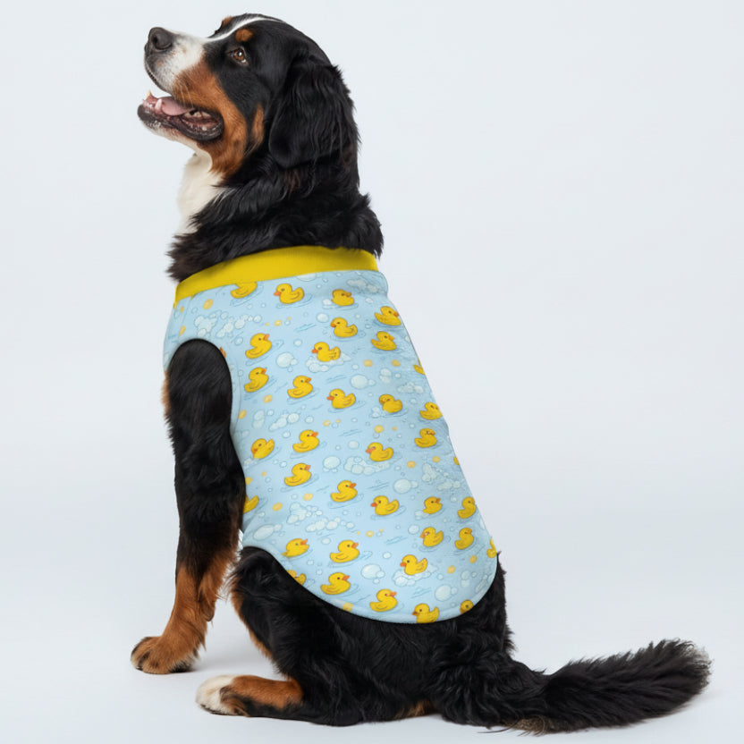 Rubber Duck Big Dog Fleece Vest