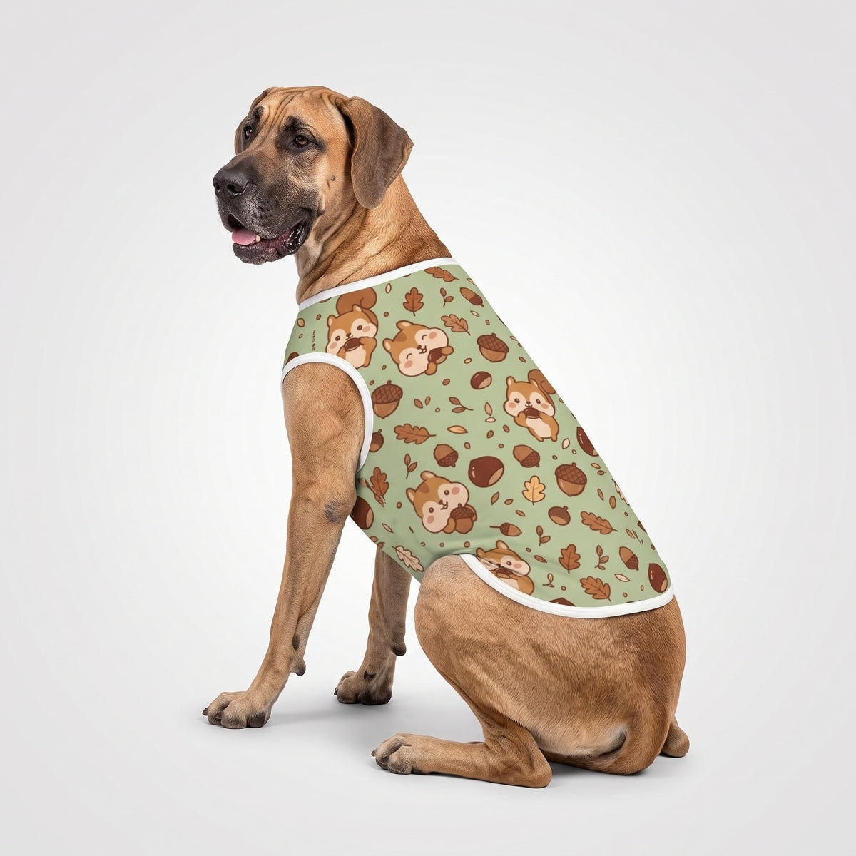 Autumn Squirrels Big Dog Shirt