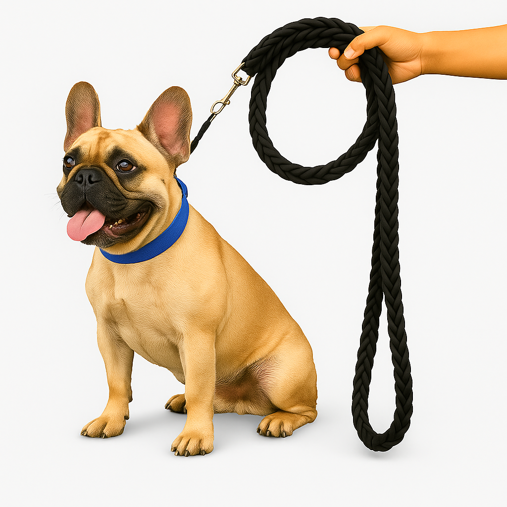 Heavy-Duty Braided Nylon Dog Leash