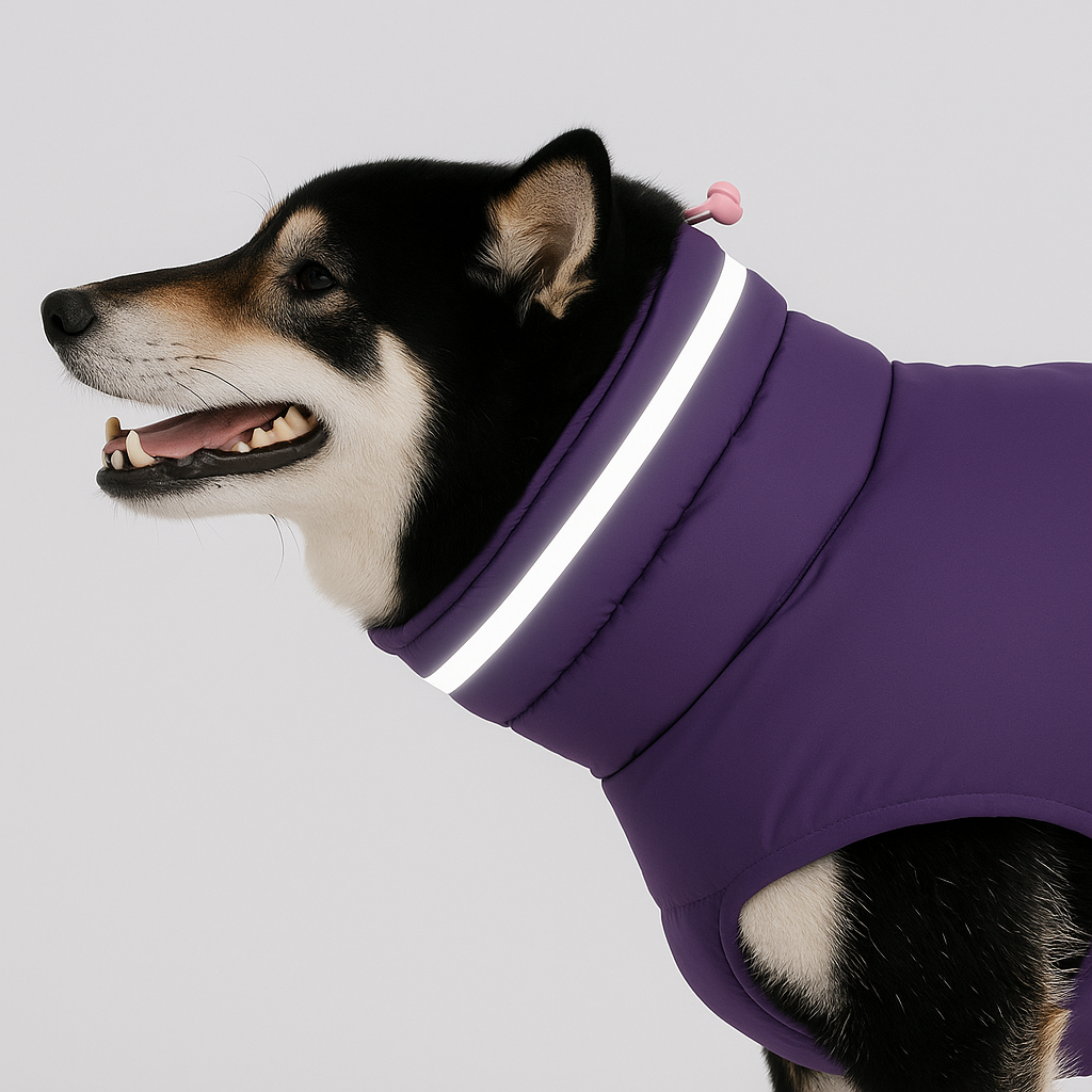 High Collar Coat for dogs