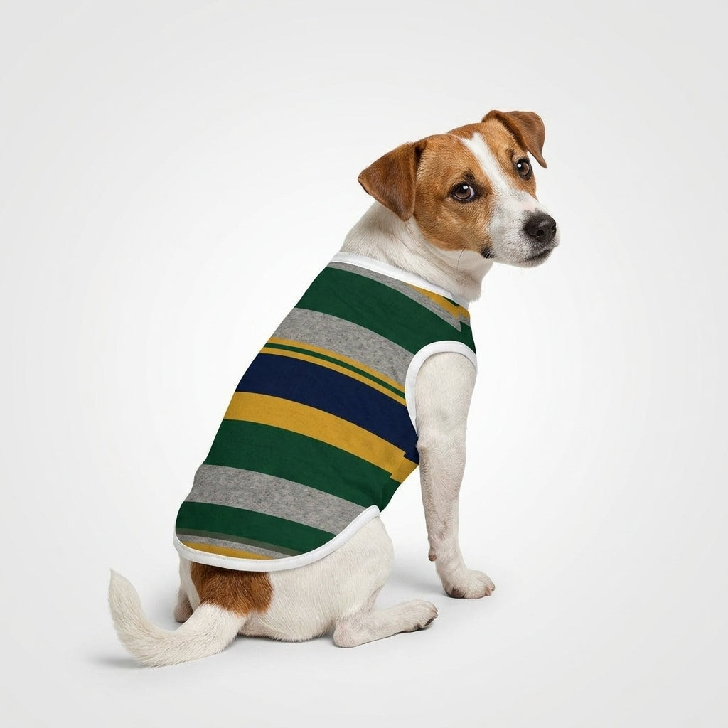 Classic Rugby Stripes Small Dog Shirt
