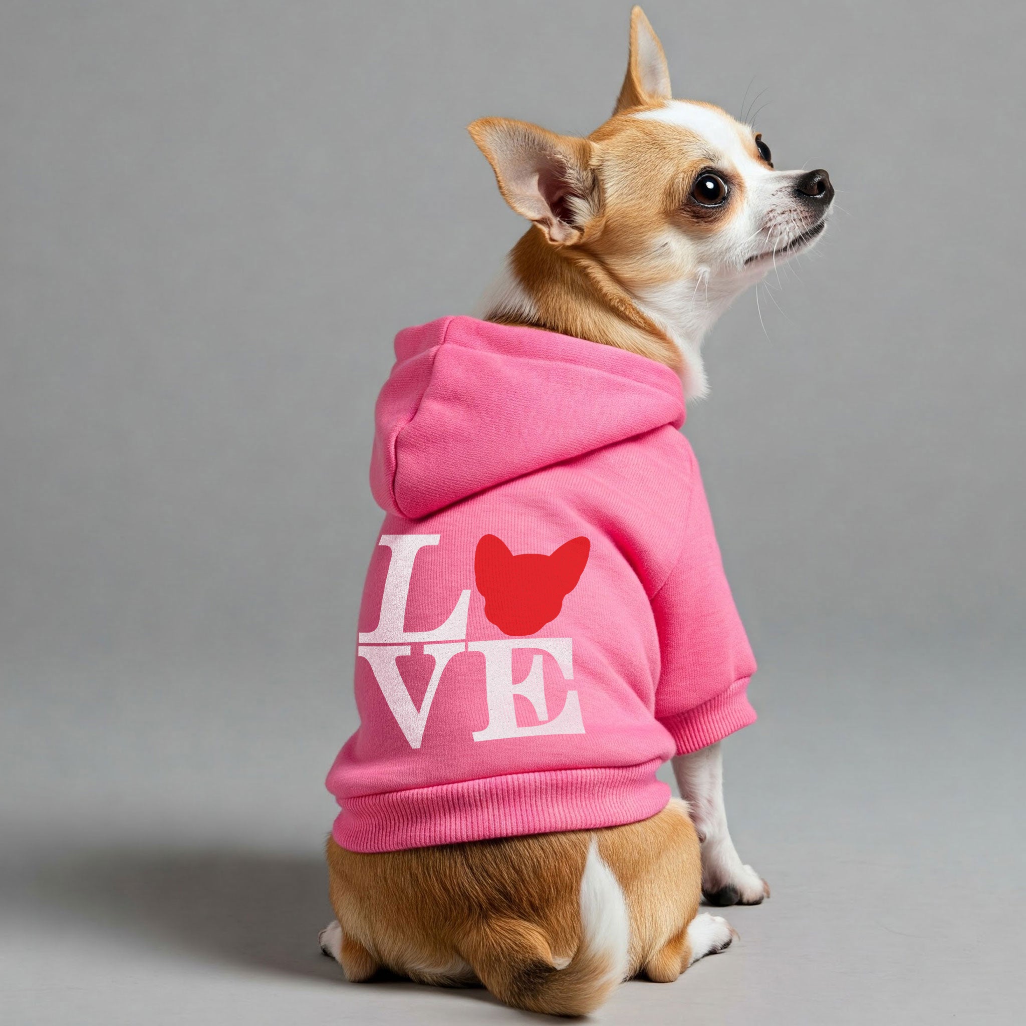 LOVE - Chihuahua Dog Hoodie