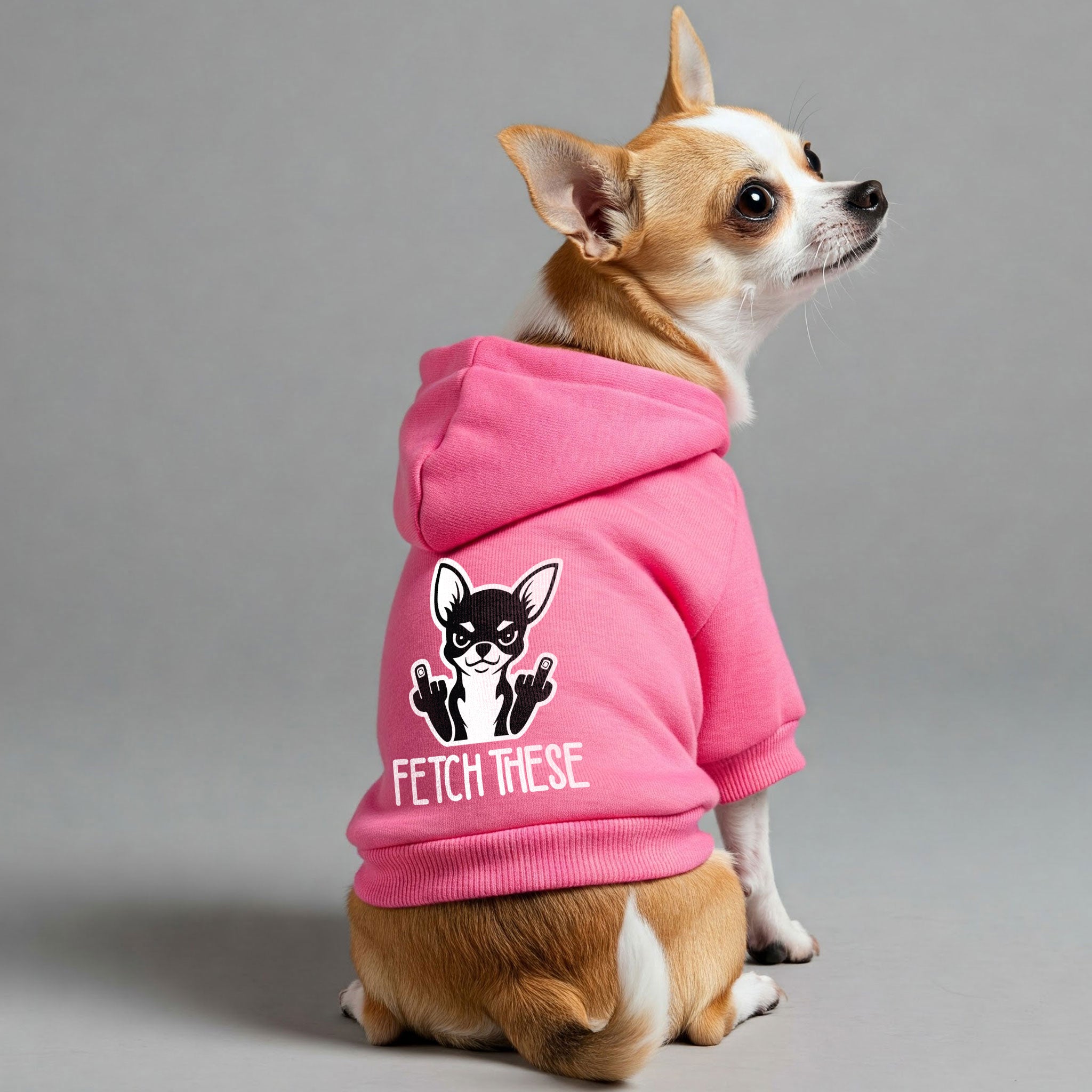 FETCH THESE - Chihuahua Dog Hoodie